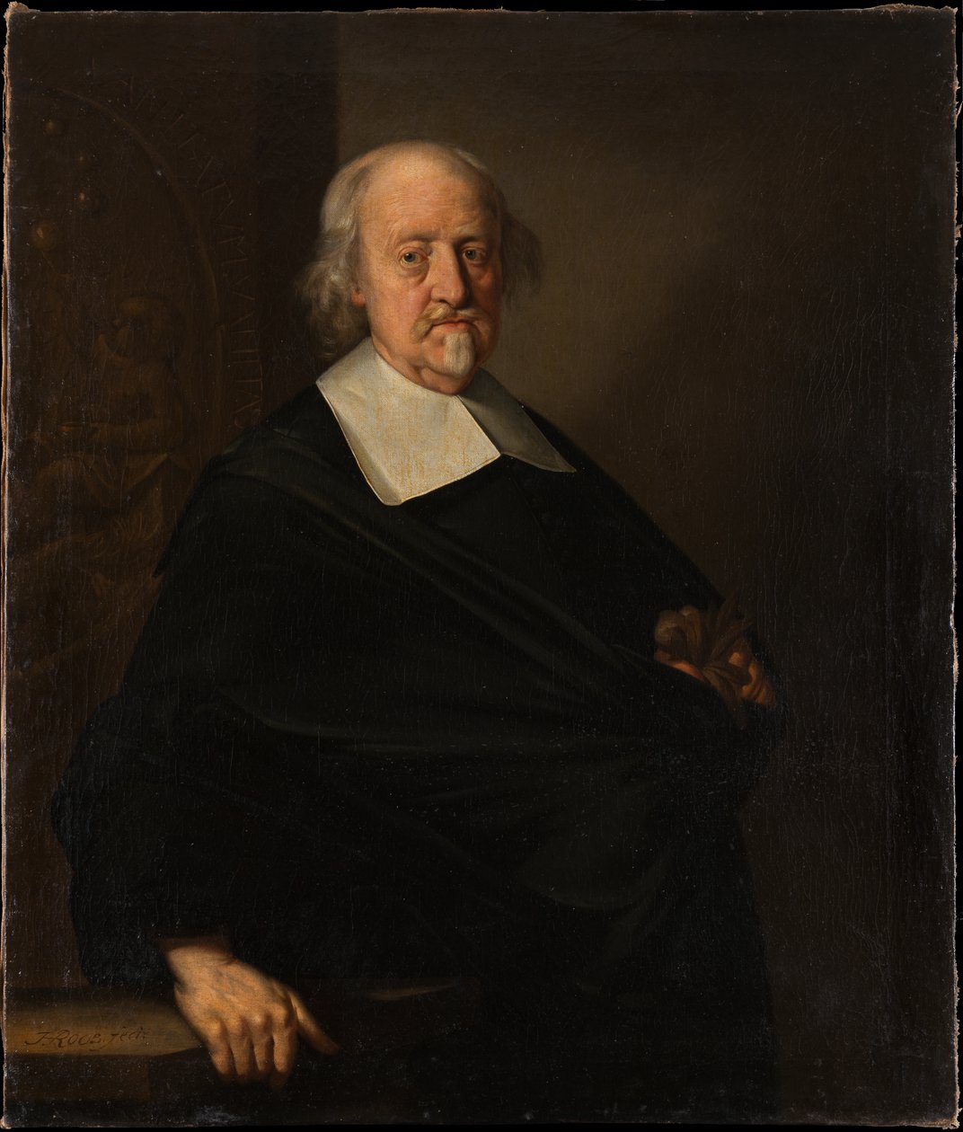 Porträt von Adolf Ernst von Humbracht von Johann Heinrich Roos