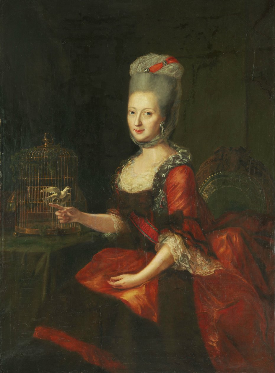 Philippine Amalie Landgräfin von Hessen-Kassel von Johann Heinrich Tischbein
