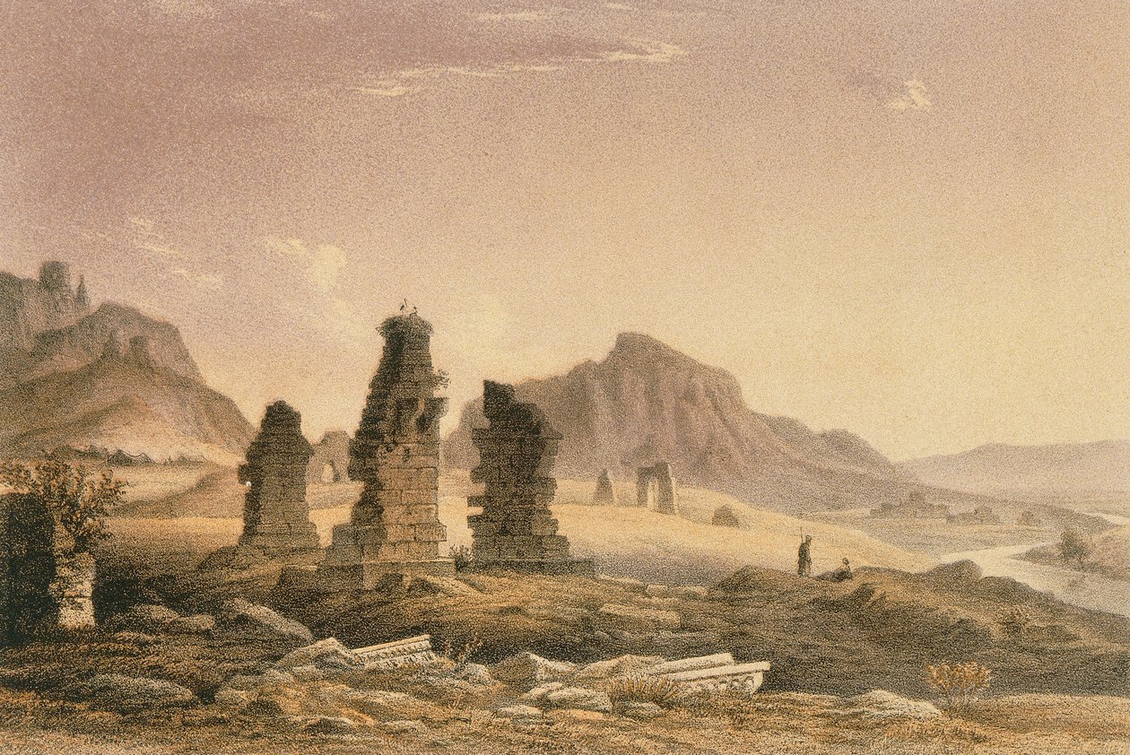 Umgebung von Sardis von Johann Martin Bernatz
