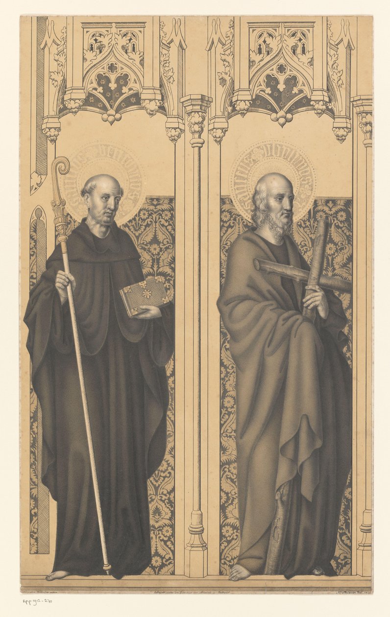 Heiliger Benedikt und Philippus von Johann Nepomuk Strixner