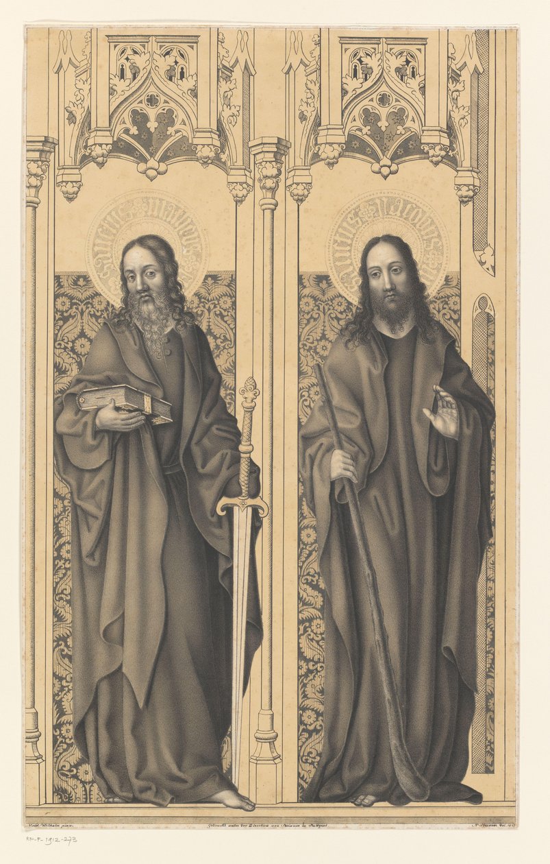 Heiliger Matthäus und Jakobus von Johann Nepomuk Strixner