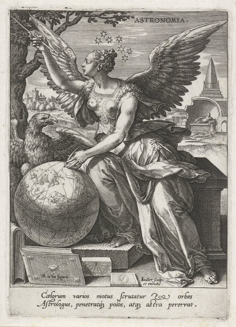 Astronomie von Johann Sadeler (I)