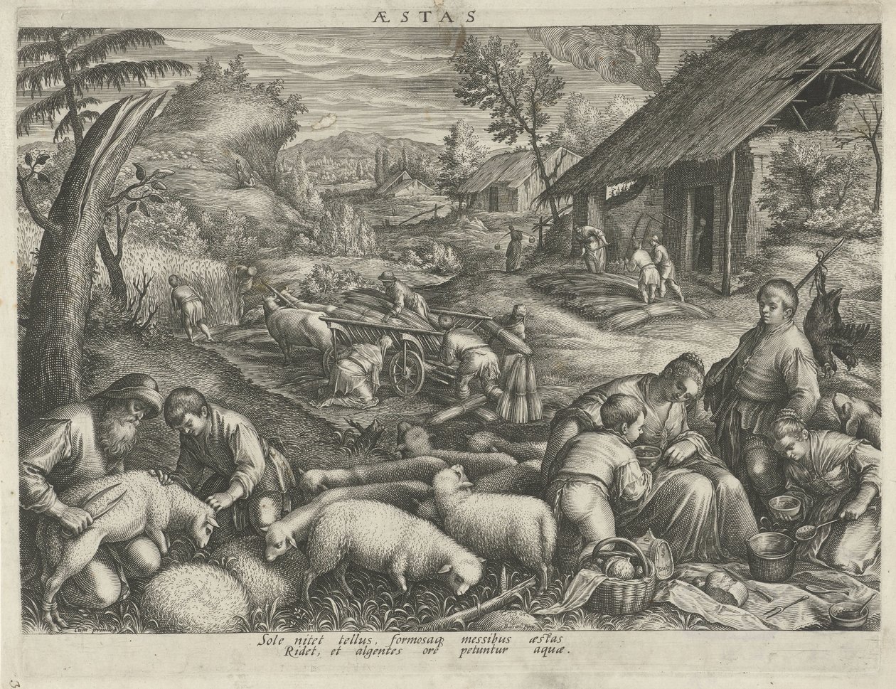 Sommer von Johann Sadeler (I)