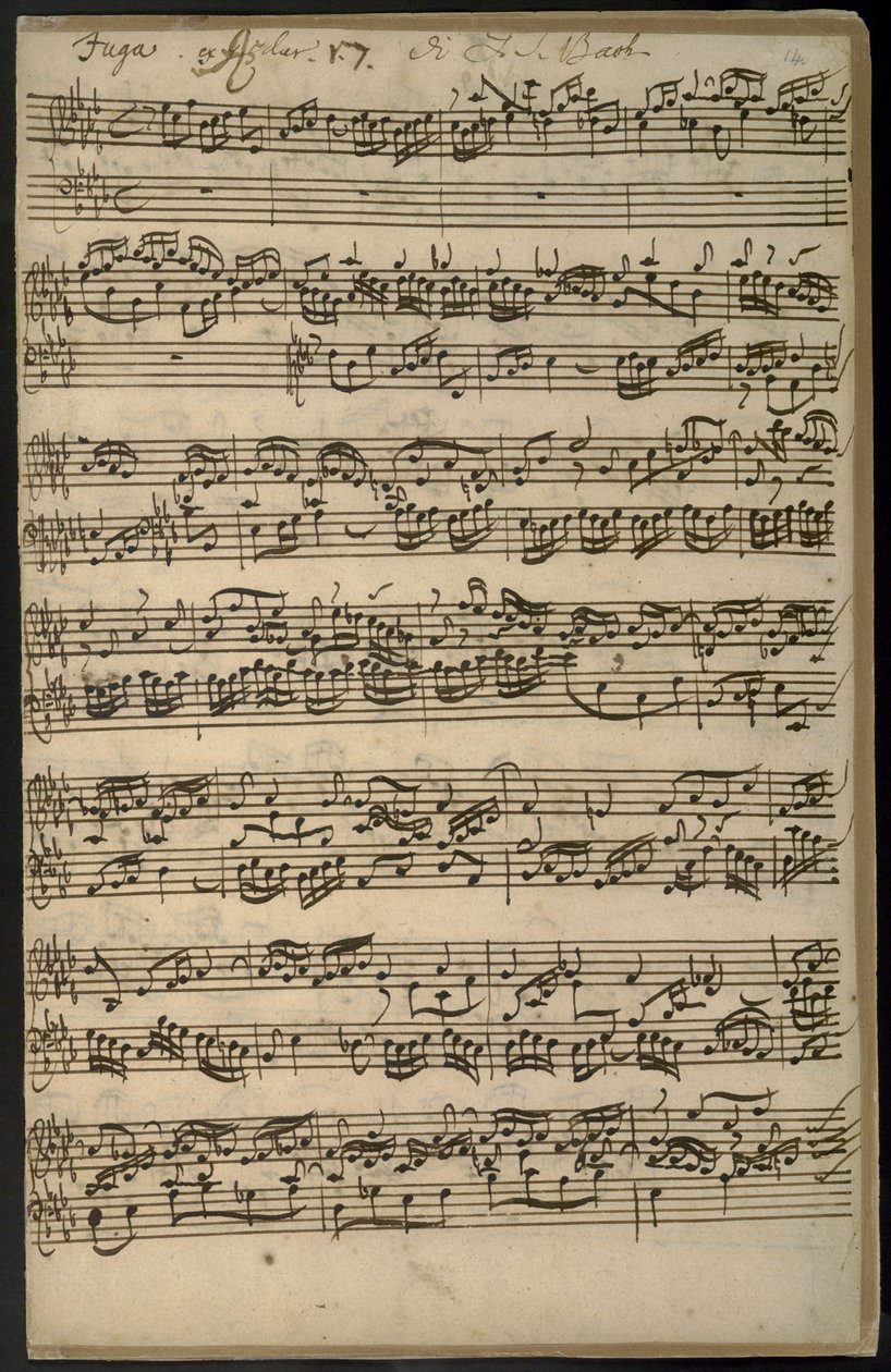 Präludium 17 und Fuge, aus 