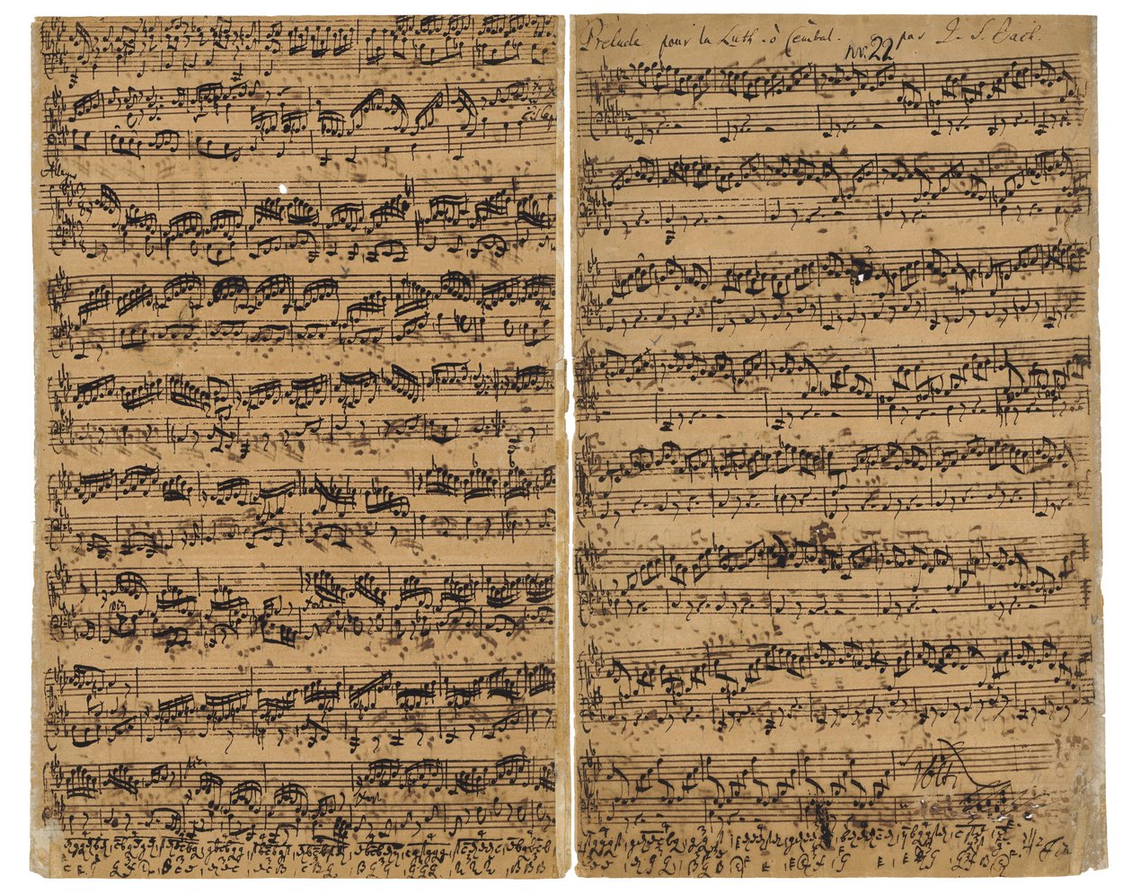 Präludium, Fuge und Allegro in Es-Dur BWV 998, ca. 1735-40 von Johann Sebastian Bach