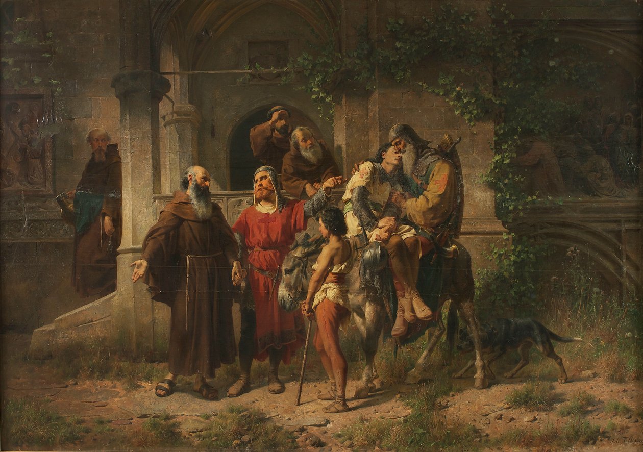 Heimkehrende Kreuzfahrer von Johann  Till der Jüngere