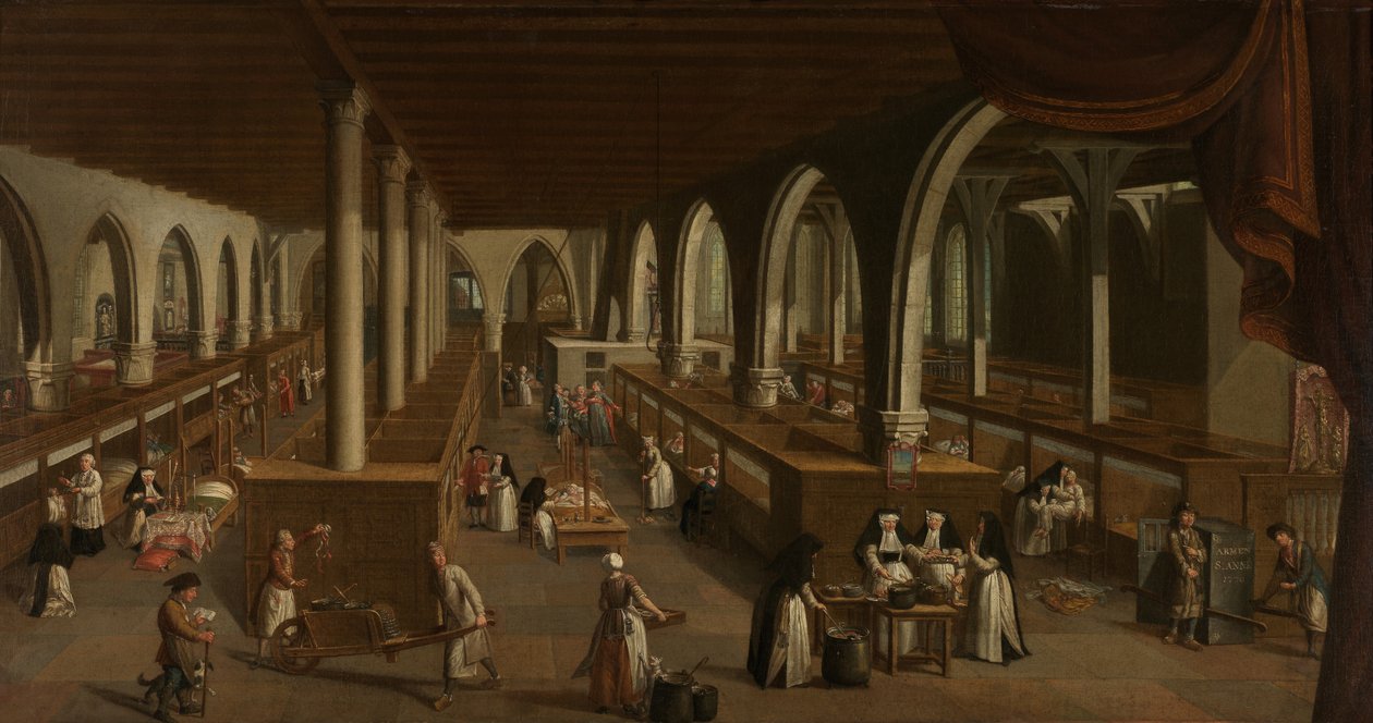 Die Stationen im St. Johannes Krankenhaus von Johannes Beerblock