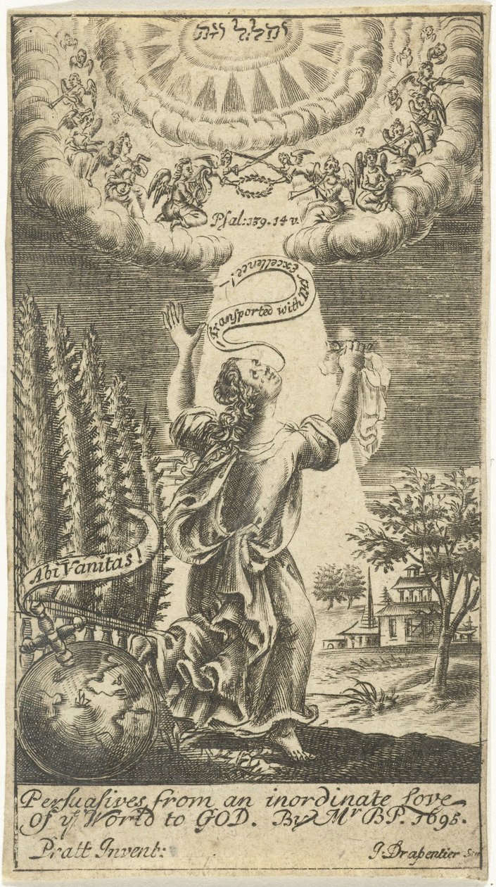 Frau wird in den Himmel aufgenommen von Johannes Drappentier (voor 1669 na 1713)