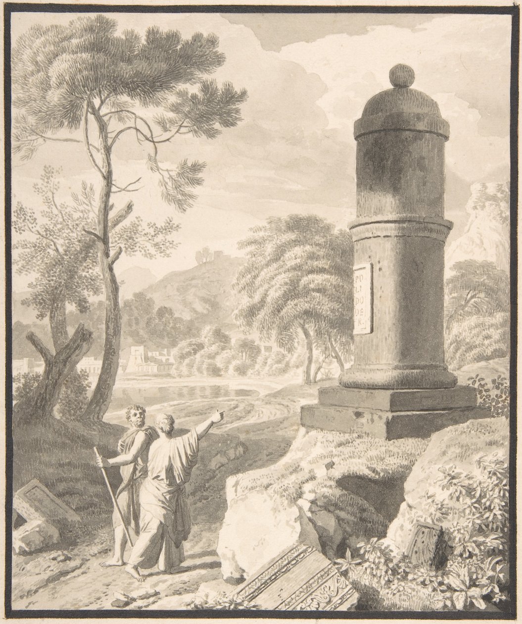 Arkadische Landschaft von Johannes Glauber