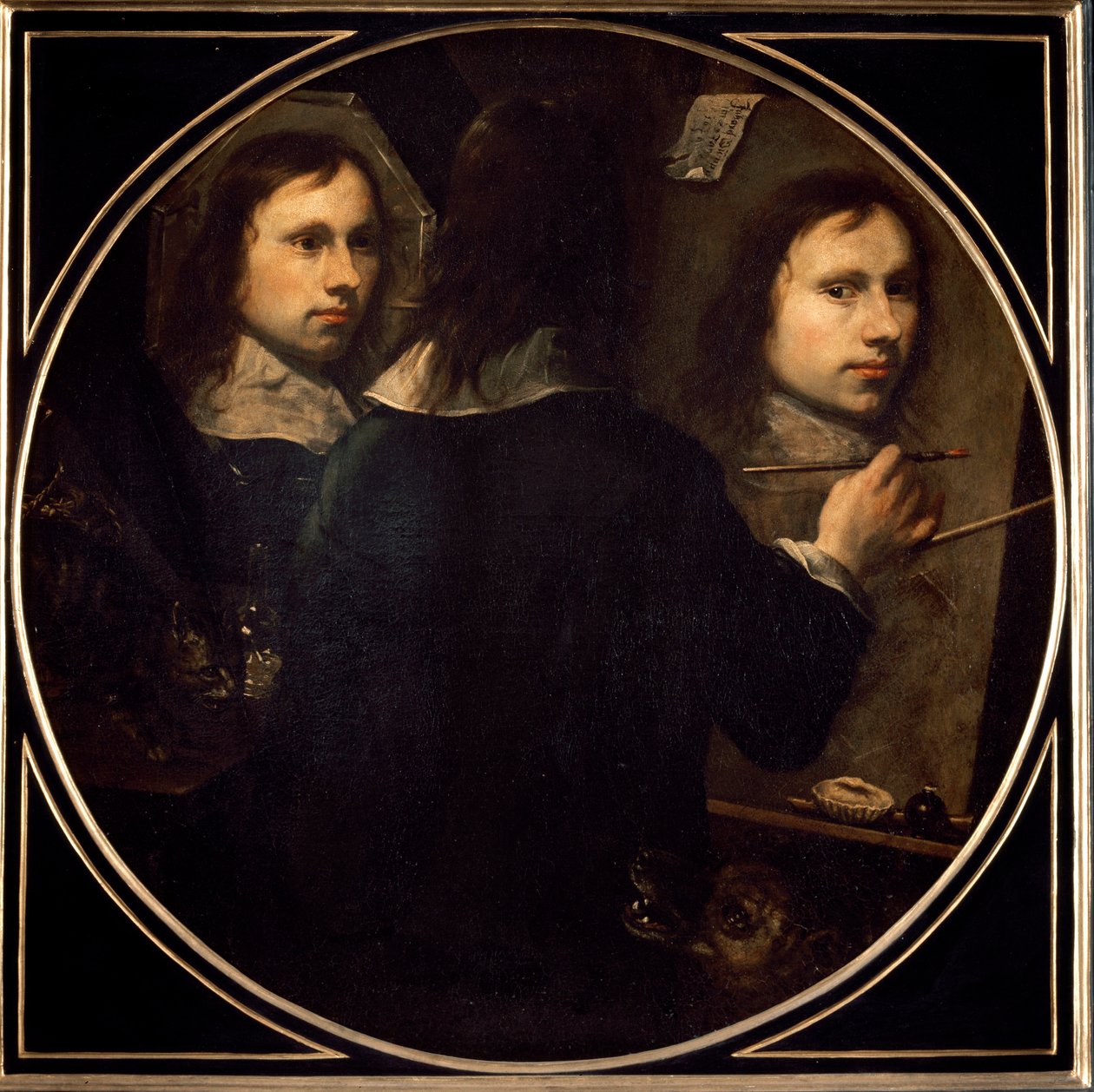 Selbstporträt von Johannes Gumpp von Johannes Gumpp