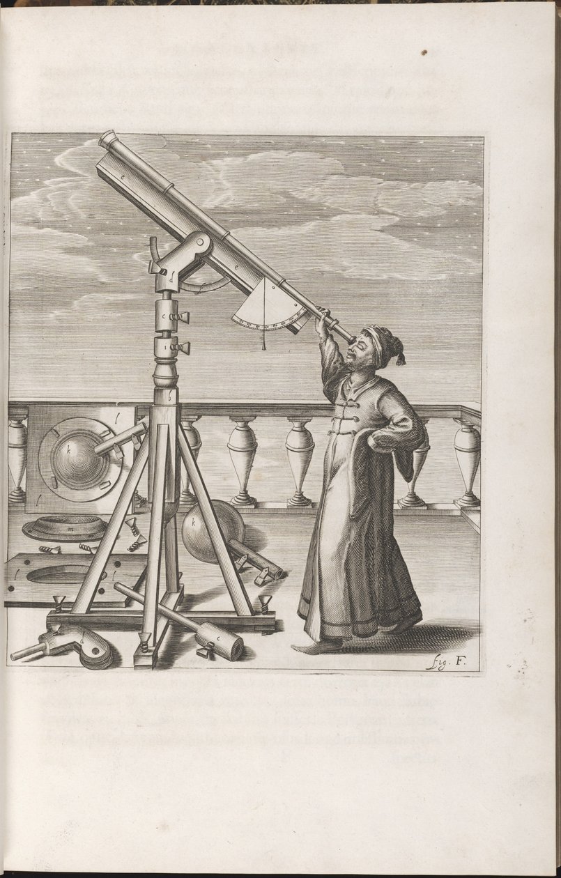 Johannes Hevelius, Selenographia, 1647 von Johannes Hevelius