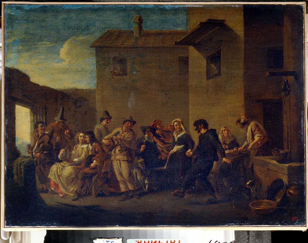 Karneval in Venedig von Johannes Lingelbach
