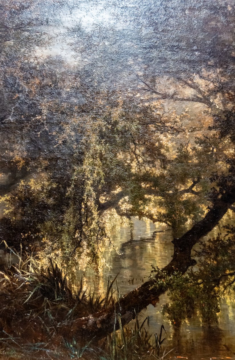 Der Teich in Osterbeek von Johannes Warnardus Bilders