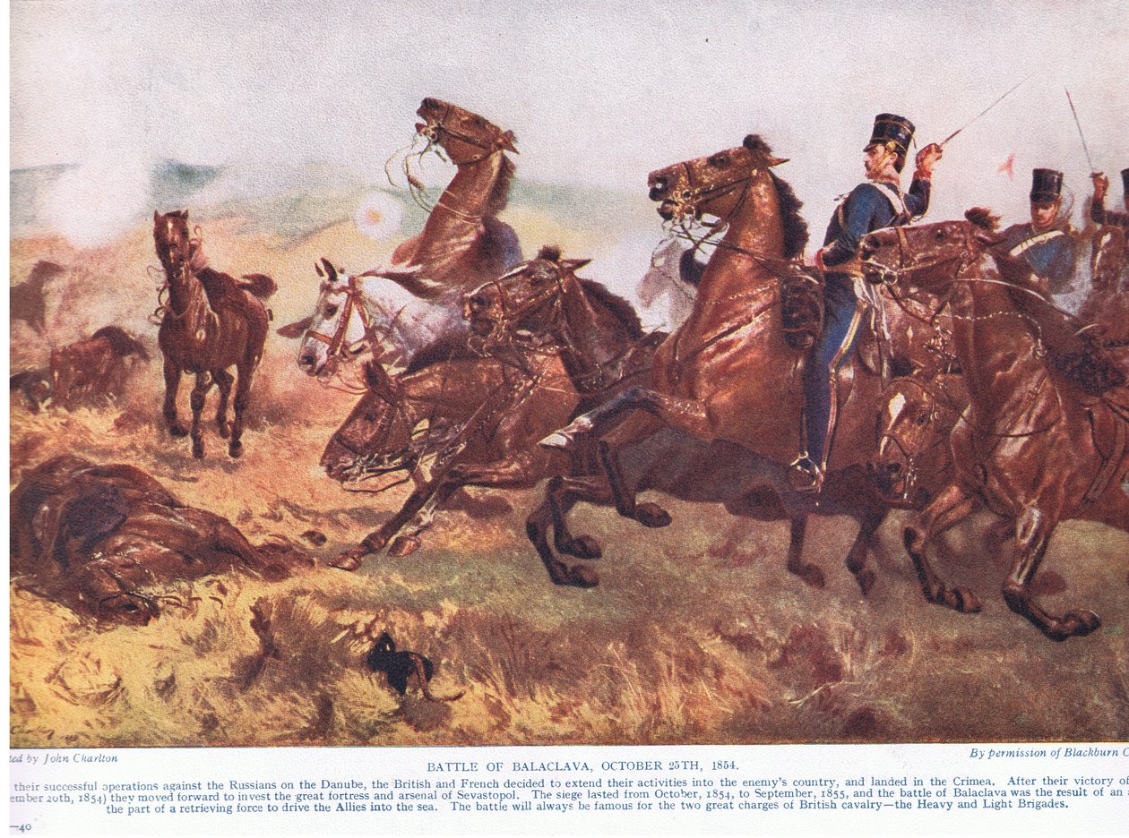 Die Schlacht von Balaklawa Oktober 1854 von John Charlton