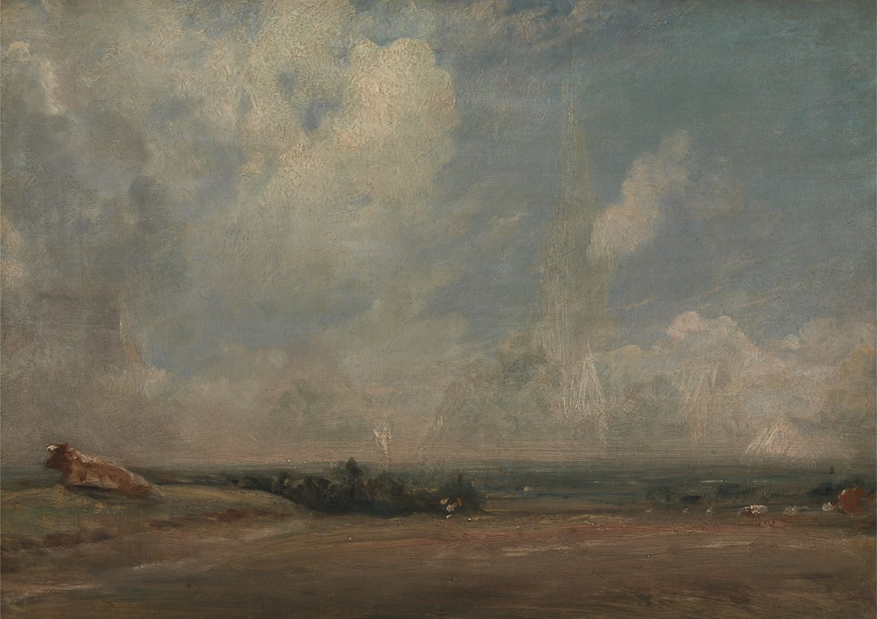 Ein Blick vom Hampstead Heath von John Constable