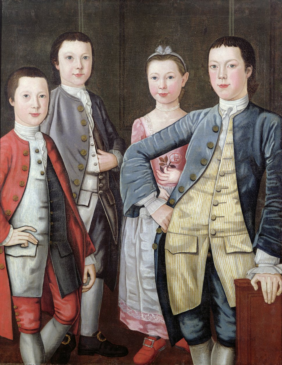 Die Rapalje-Kinder, 1768 von John Durand