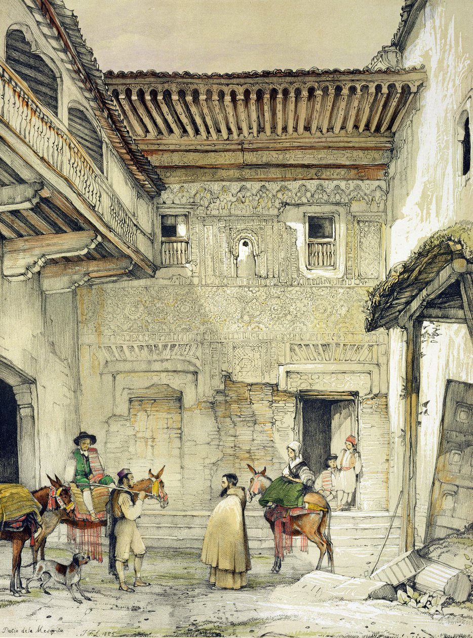 Hof der Moschee (Patio de la Mesquita), aus 