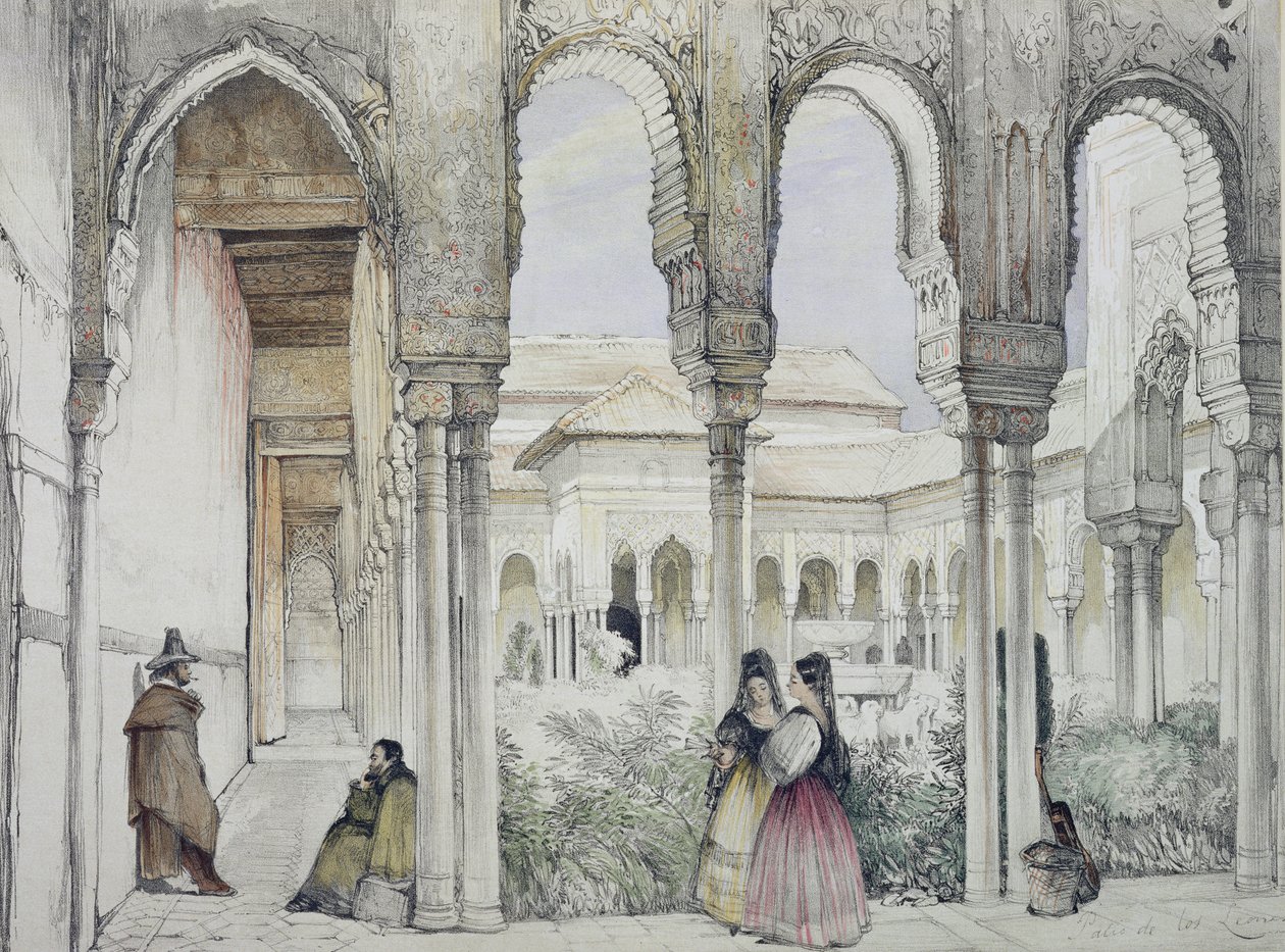 Der Löwenhof (Patio de los Leones), aus 