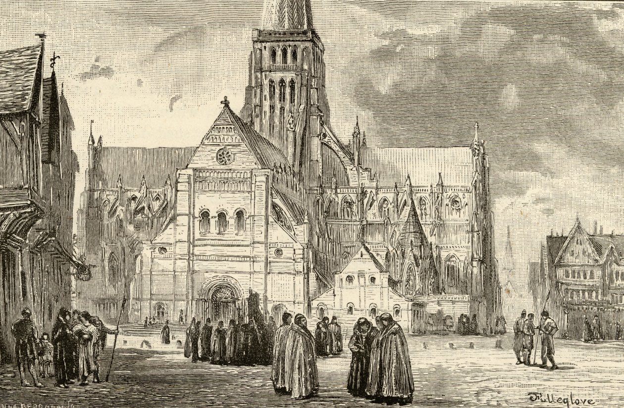 Ansicht der alten St. Paul