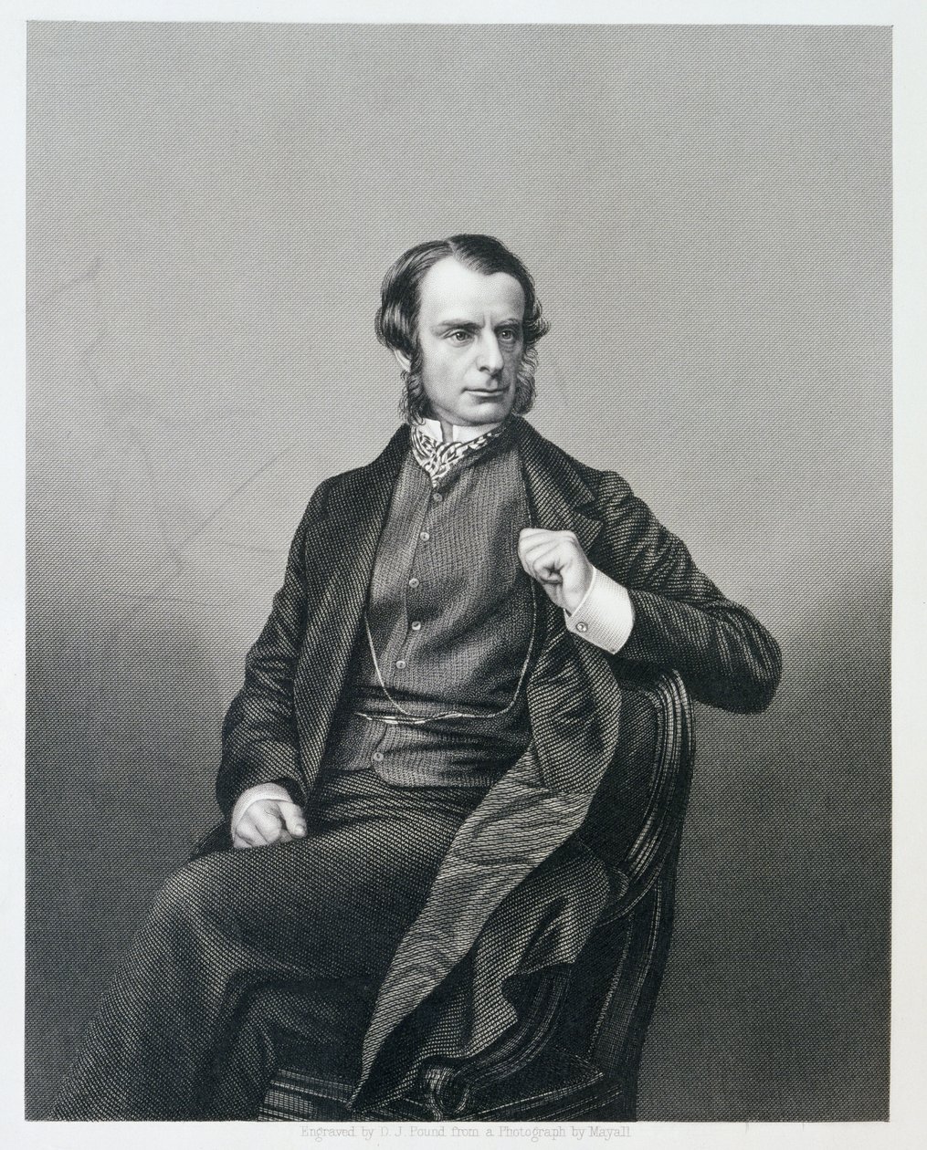 Reverend Charles Kingsley, aus 'The Drawing-Room Portrait Gallery of ...