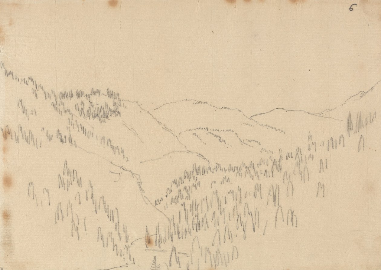 In der Nähe von Innsbruck von John Robert Cozens