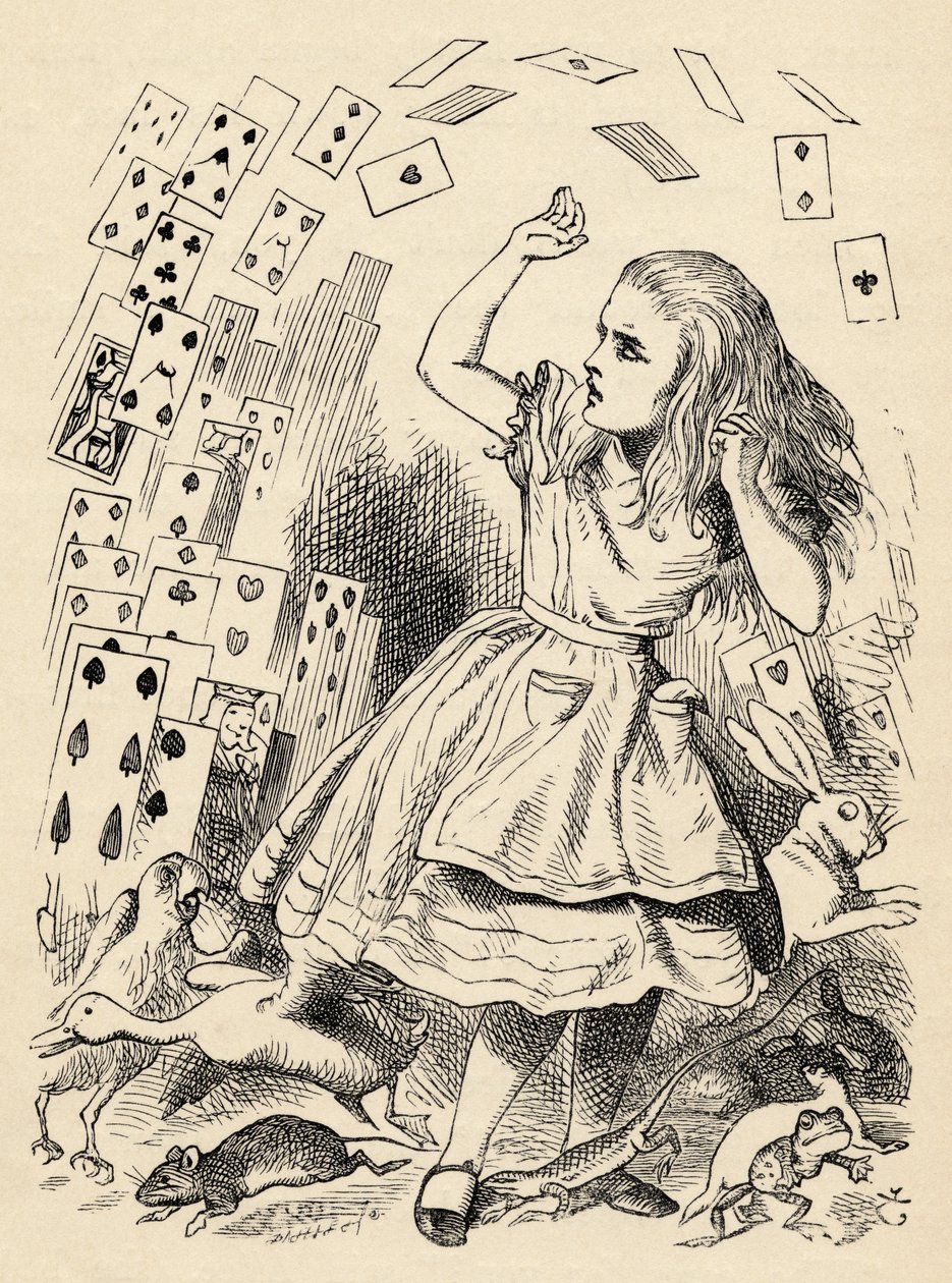 Alice und das Kartenpack, aus 