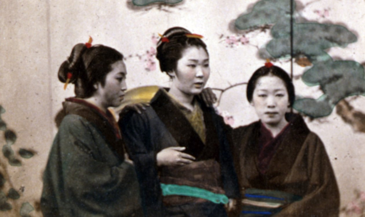 Japanische Frauen, 1890 von John Thomson