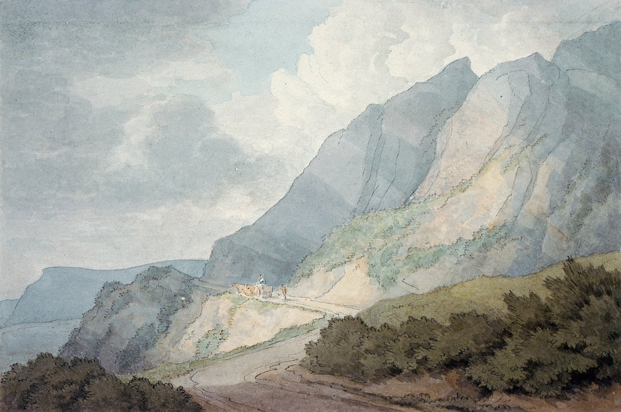 Zwischen Lyme Regis und Charmouth von John White Abbott