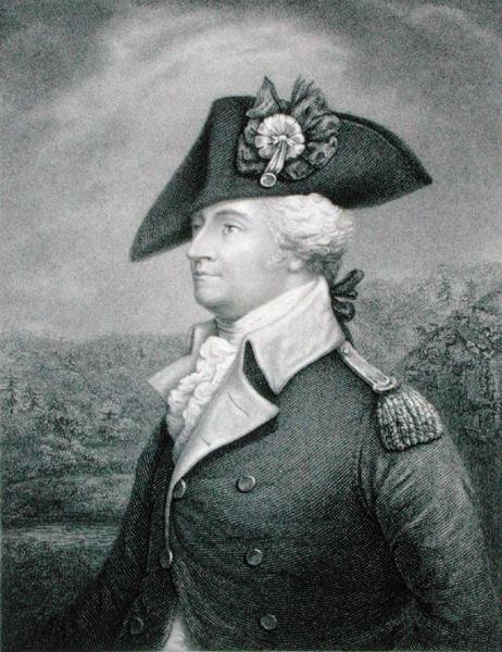 Brigadegeneral Anthony Wayne (1745-96) (gestochen von John Francis Eugene Prud