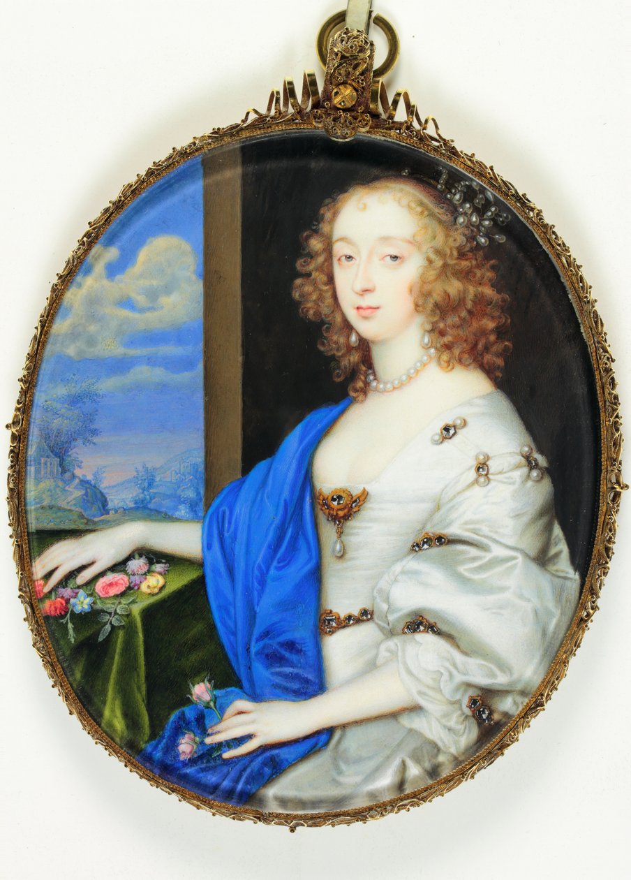Lady Mary Villiers, Herzogin von Lennox und Richmond von John (attr. to) Hoskins