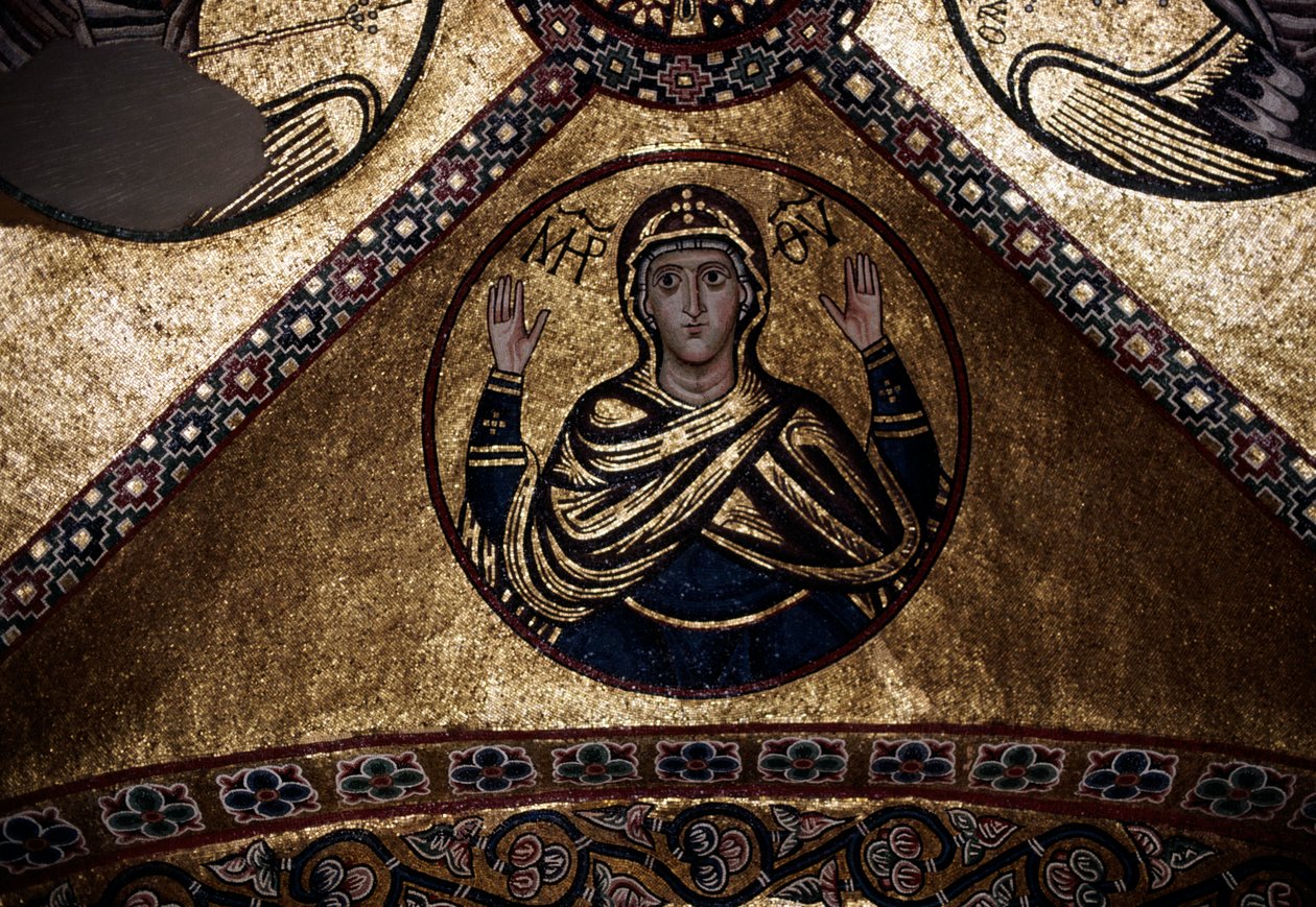 Mosaik des Katholikon, Kloster Hosios Loukas (UNESCO-Welterbe) von Walter Charles Mills