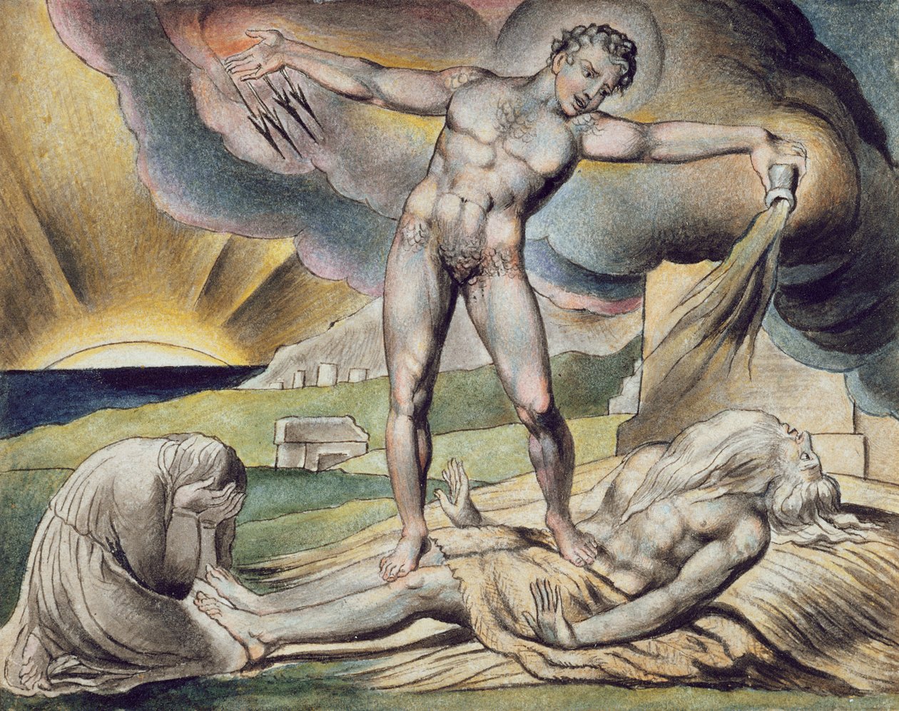 Satan schlägt Hiob mit Geschwüren, Seite 6 aus 