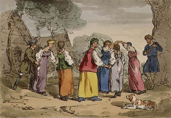 Dorfunterhaltungen, Tafel 82 aus Band III von 