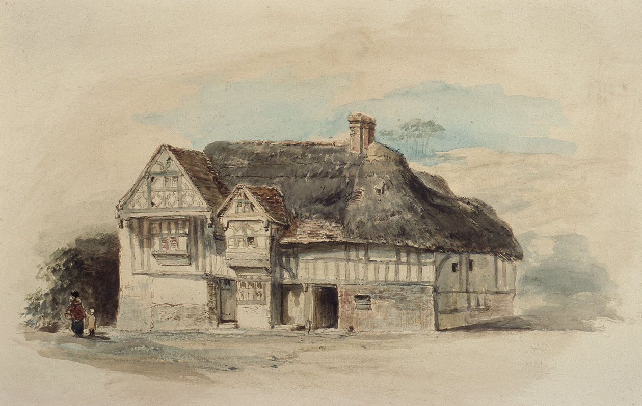 Hütte in der Nähe von Hastings von John Burnet