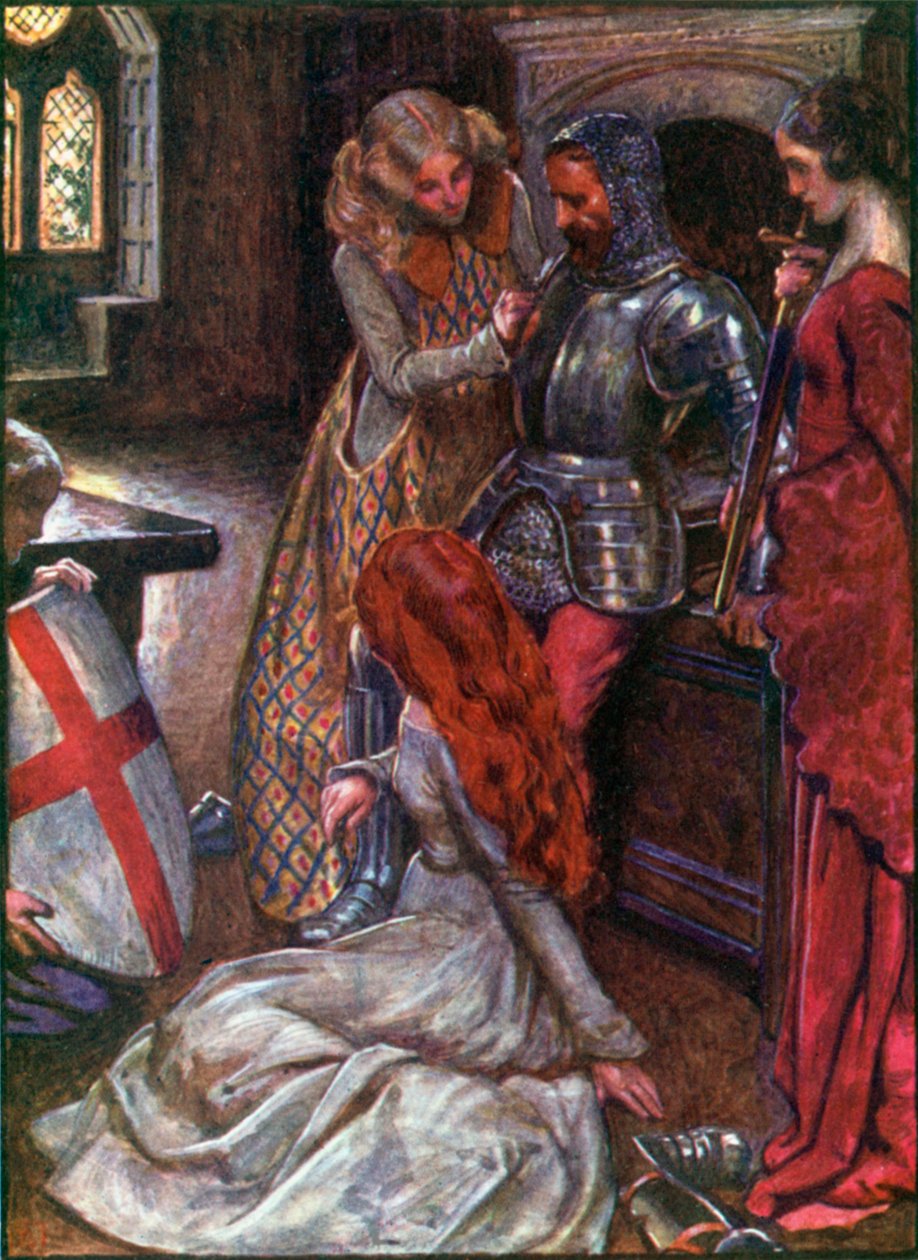 Christus bewaffnet von John Byam Liston Shaw