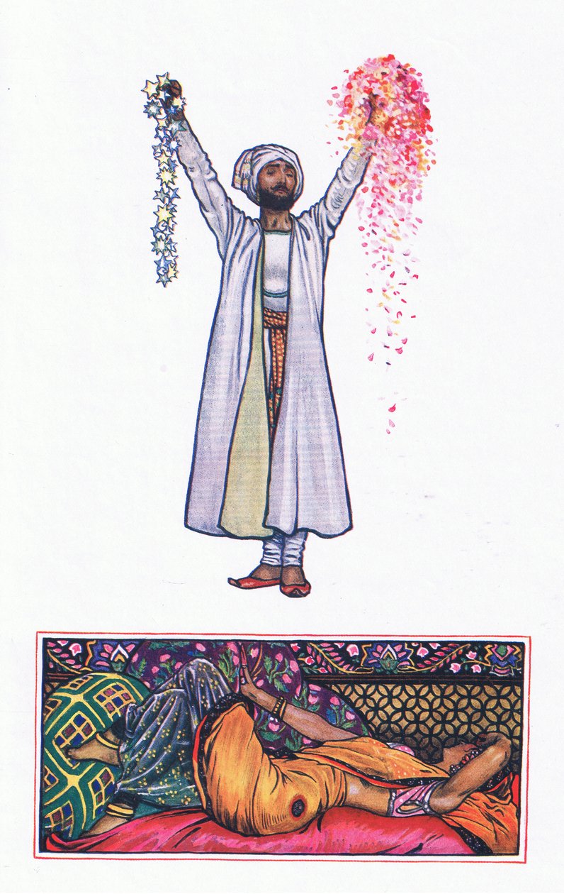An die Unerreichbare: Klage von Mohamed Akram, Illustration aus 