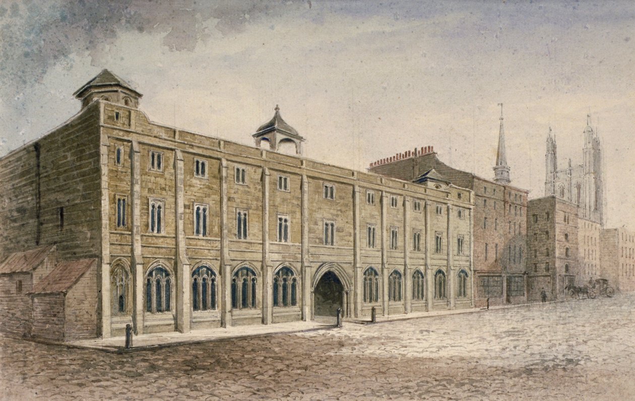 Leadenhall, City of London, 1785 von John Carter