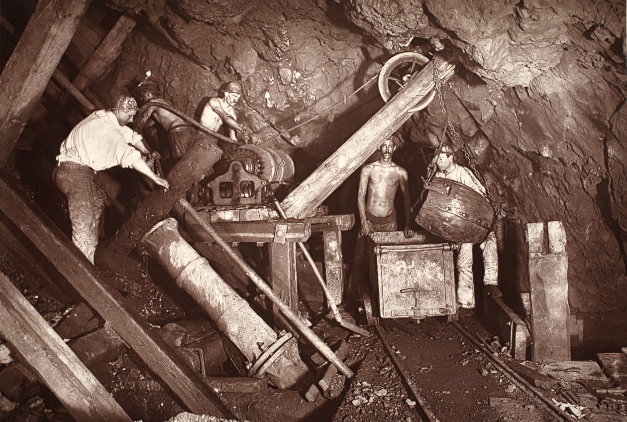 Maschinenschacht bei der 406, Cook