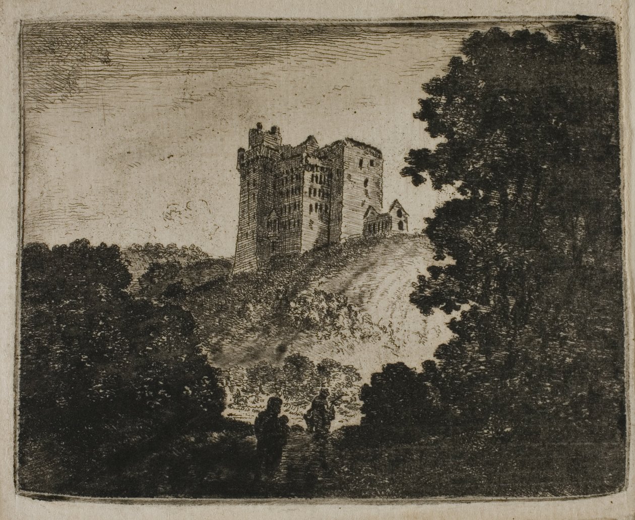 Crichton Castle von John Clerk of Eldin