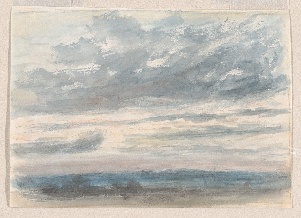Wolkenstudie von John Constable