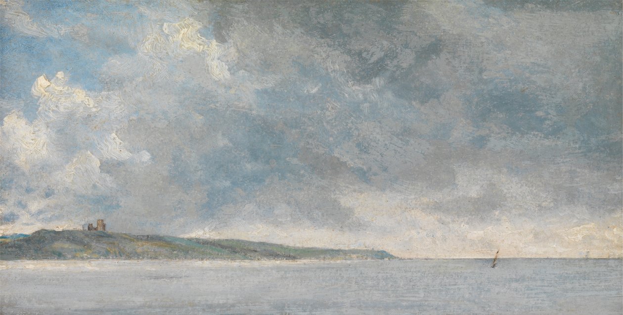 Küstenszene mit Klippen von John Constable