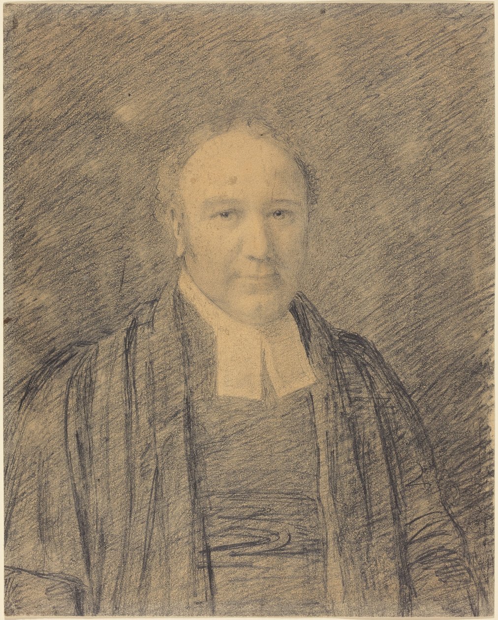 Halbporträt eines Geistlichen von John Constable