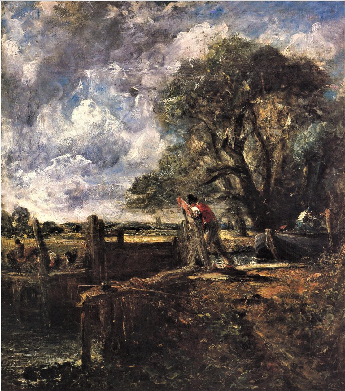Studie für Das Kornfeld von John Constable
