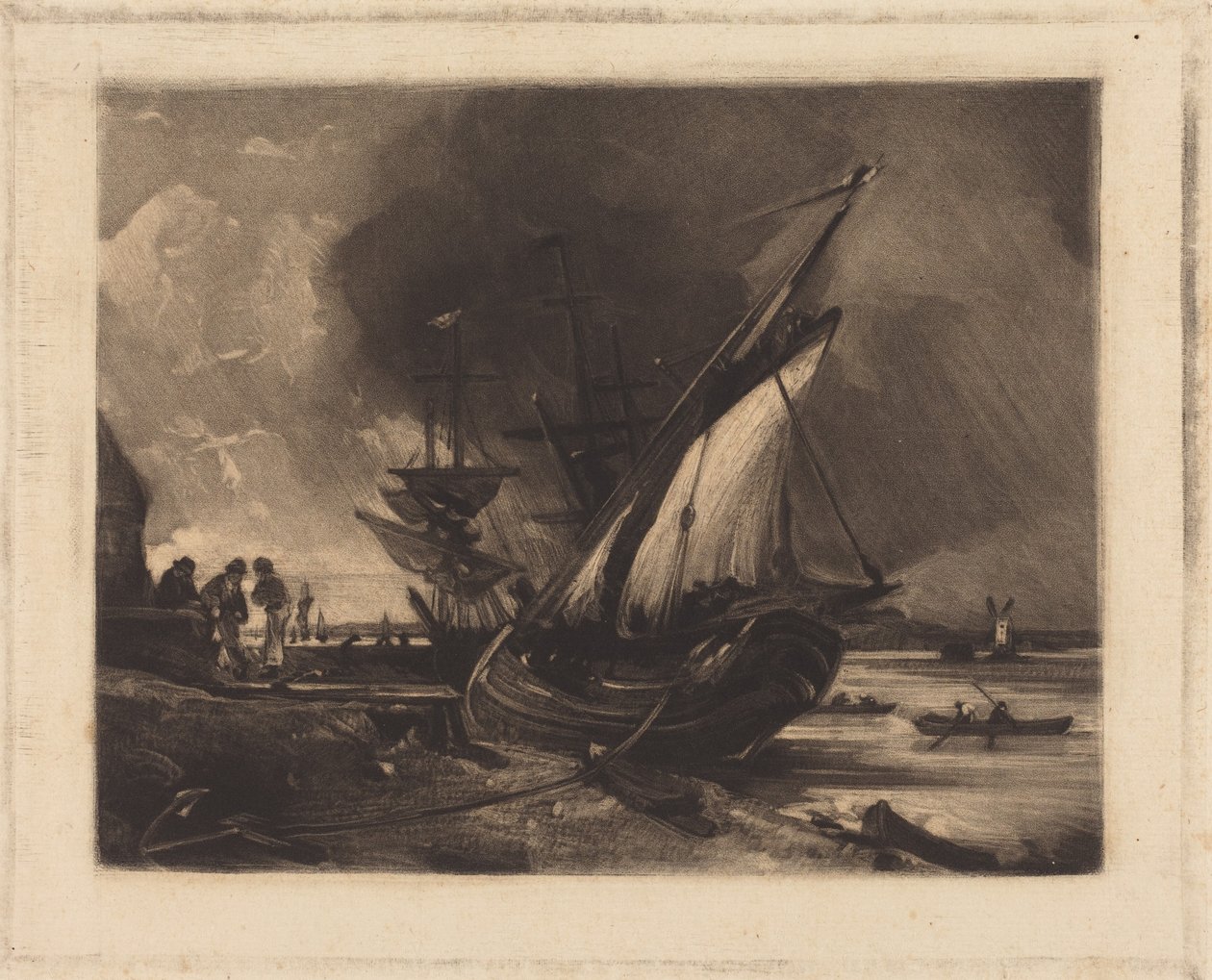 Blick auf den Orwell von John Constable