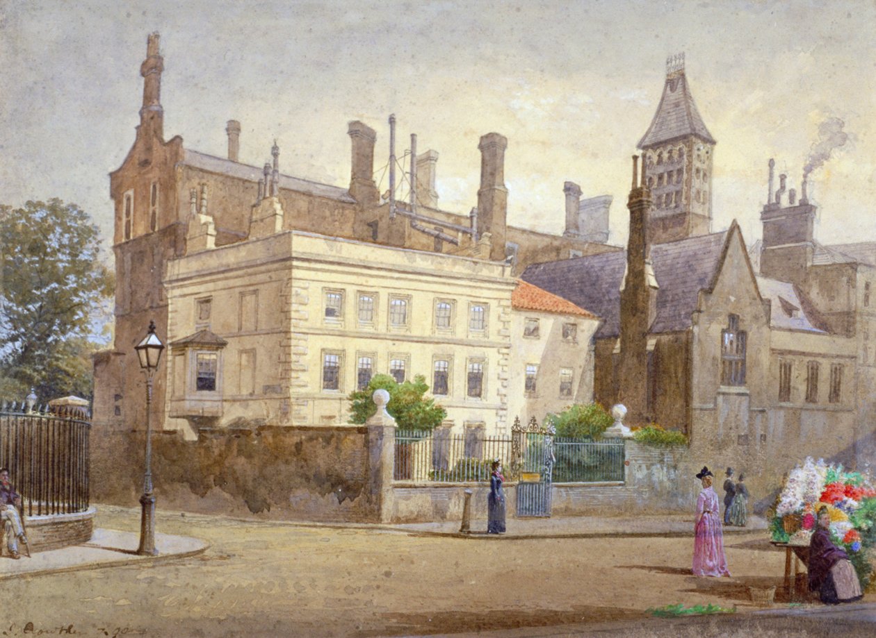 Ansicht des Whitelands House, King