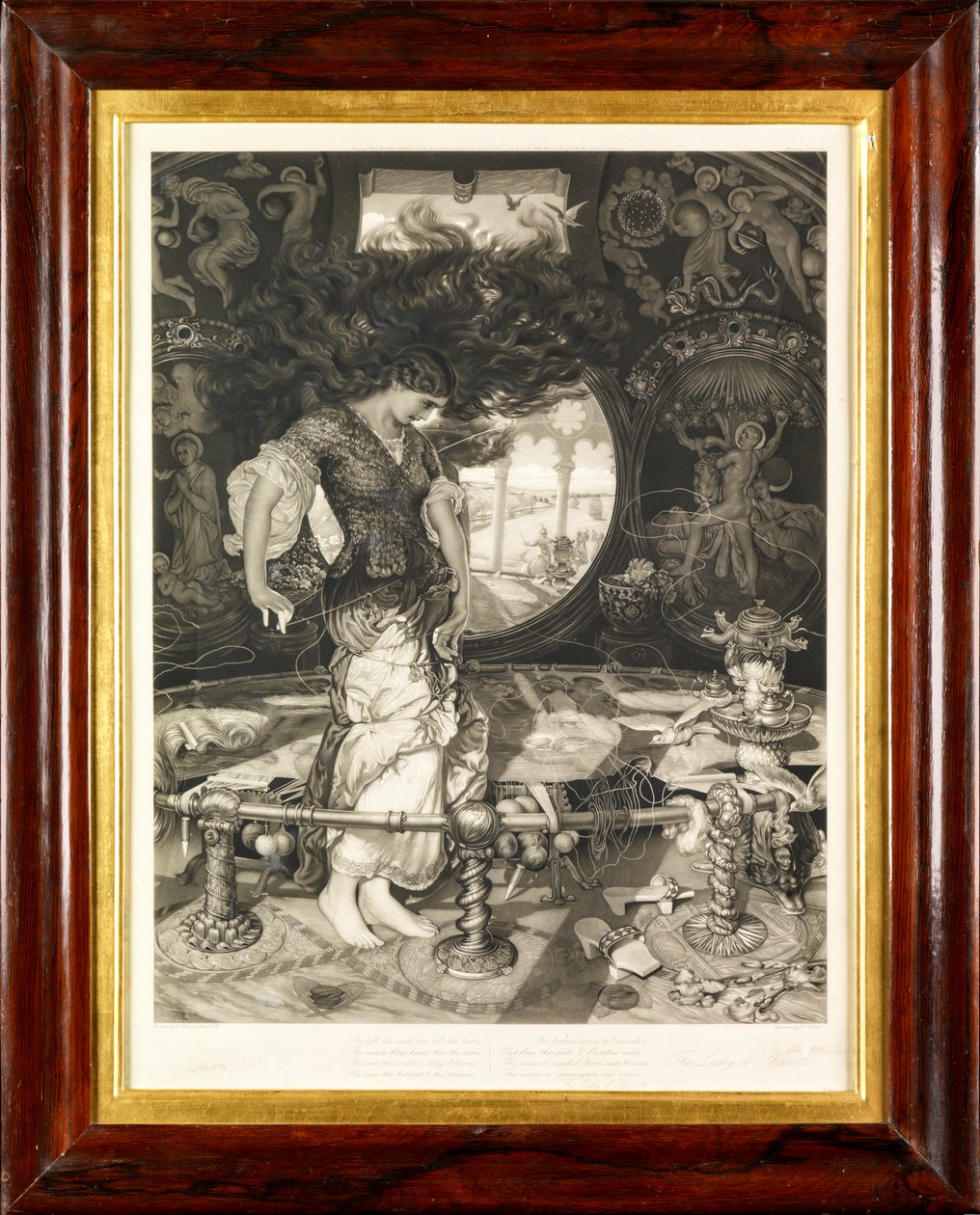 Die Dame von Shalott von John Douglas Miller