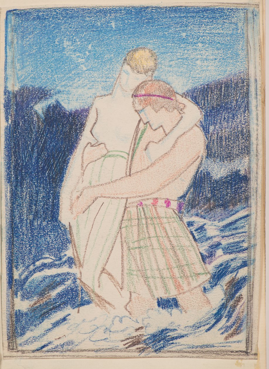 Naoise und Deirdre von John Duncan