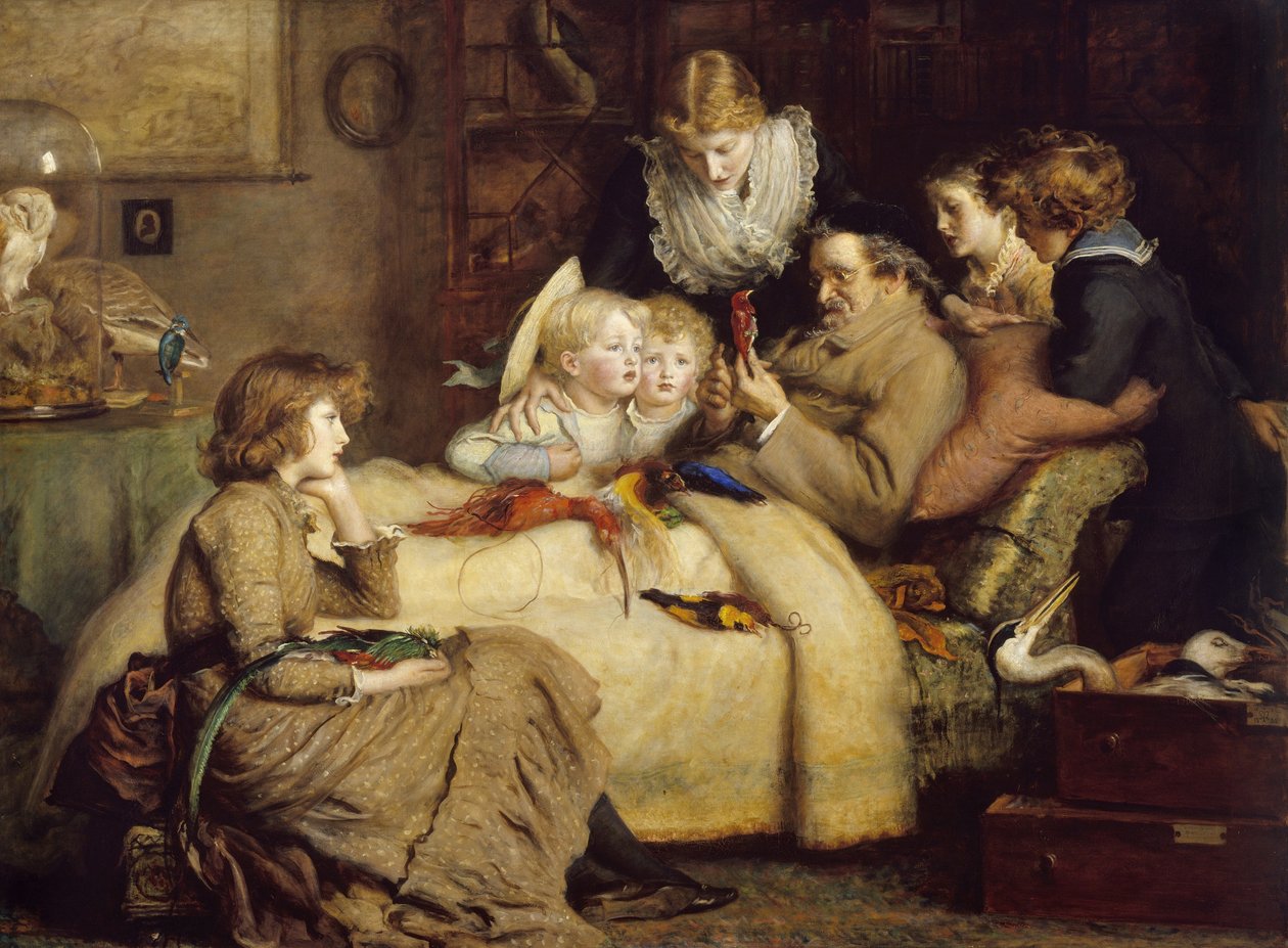 Der Ornithologe von John Everett Millais