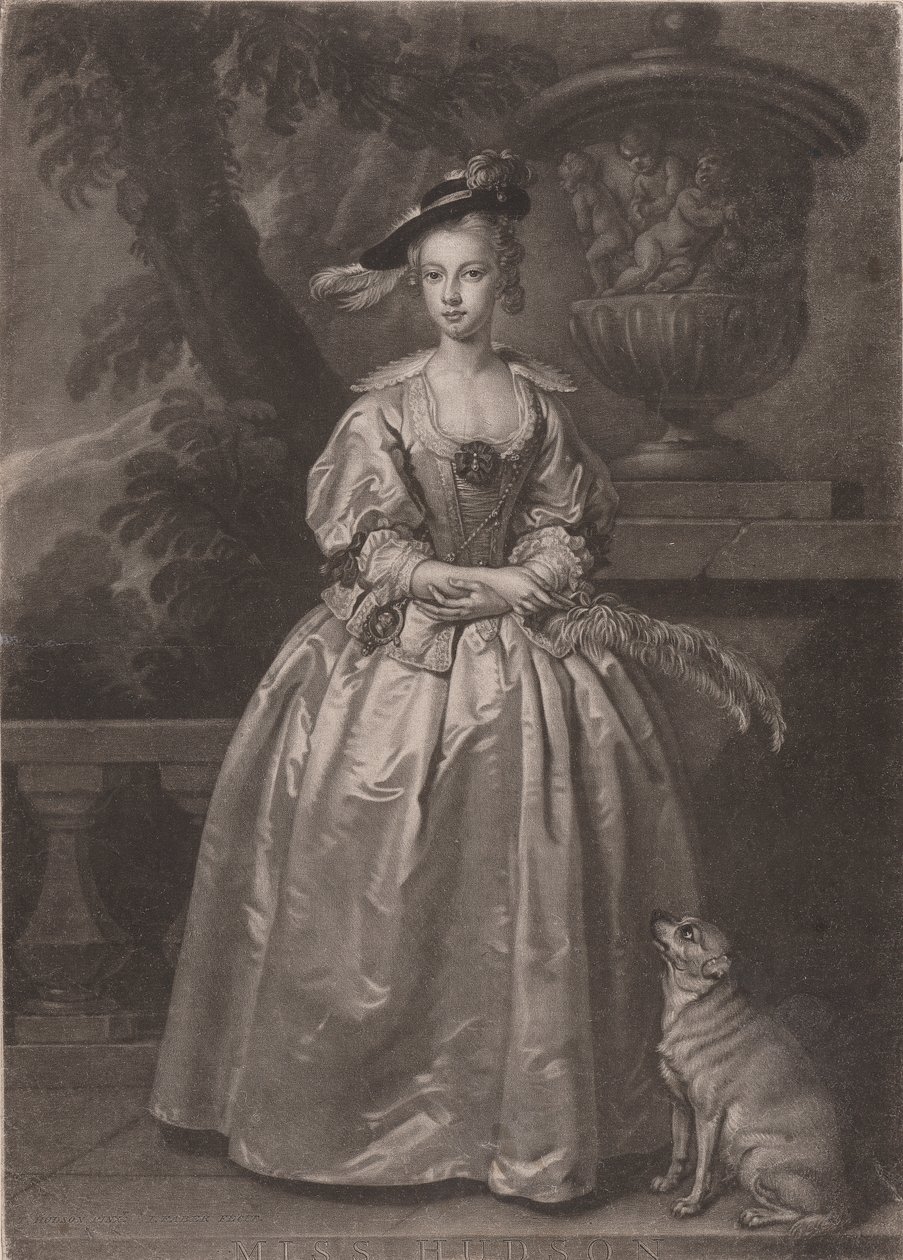 Miss Hudson von John Faber the younger