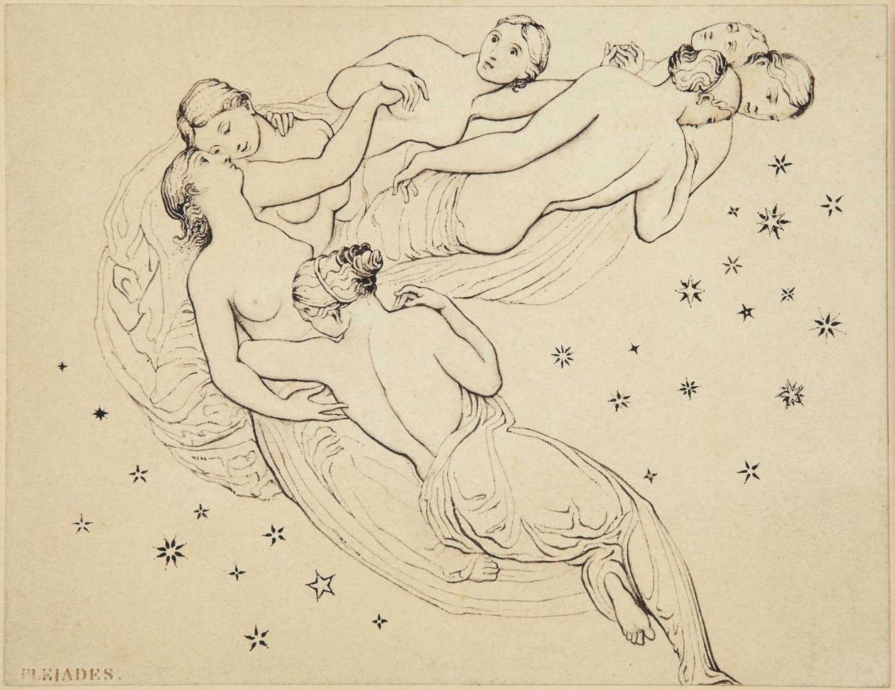 Die Plejaden von John Flaxman